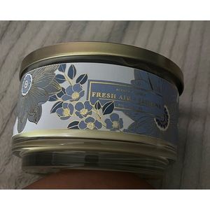 Fresh Air +Jasmine Scented Candle